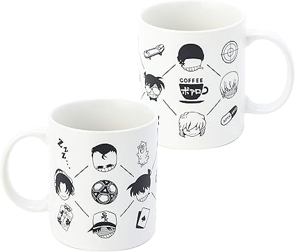 Amazon Co Jp 名探偵コナン マグカップ アイコンモノグラムver ホーム キッチン