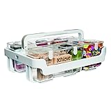 Deflecto Caddy Organizer, Stackable with Three