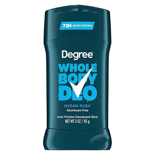 DEGREE MEN WHOLE BODY DEODORANT STICK, OCEAN RUSH...