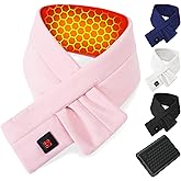 Wulcea Graphene Heated Scarf for Men Women 5V2A 6000mAh Fast Heating Long-Lasting Compact Battery