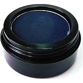Pure Ziva Matte Cool Dark Navy Blue Cake Eyeliner & Pressed Eyeshadow, Water Activated Powder; Gluten & Cruelty Free