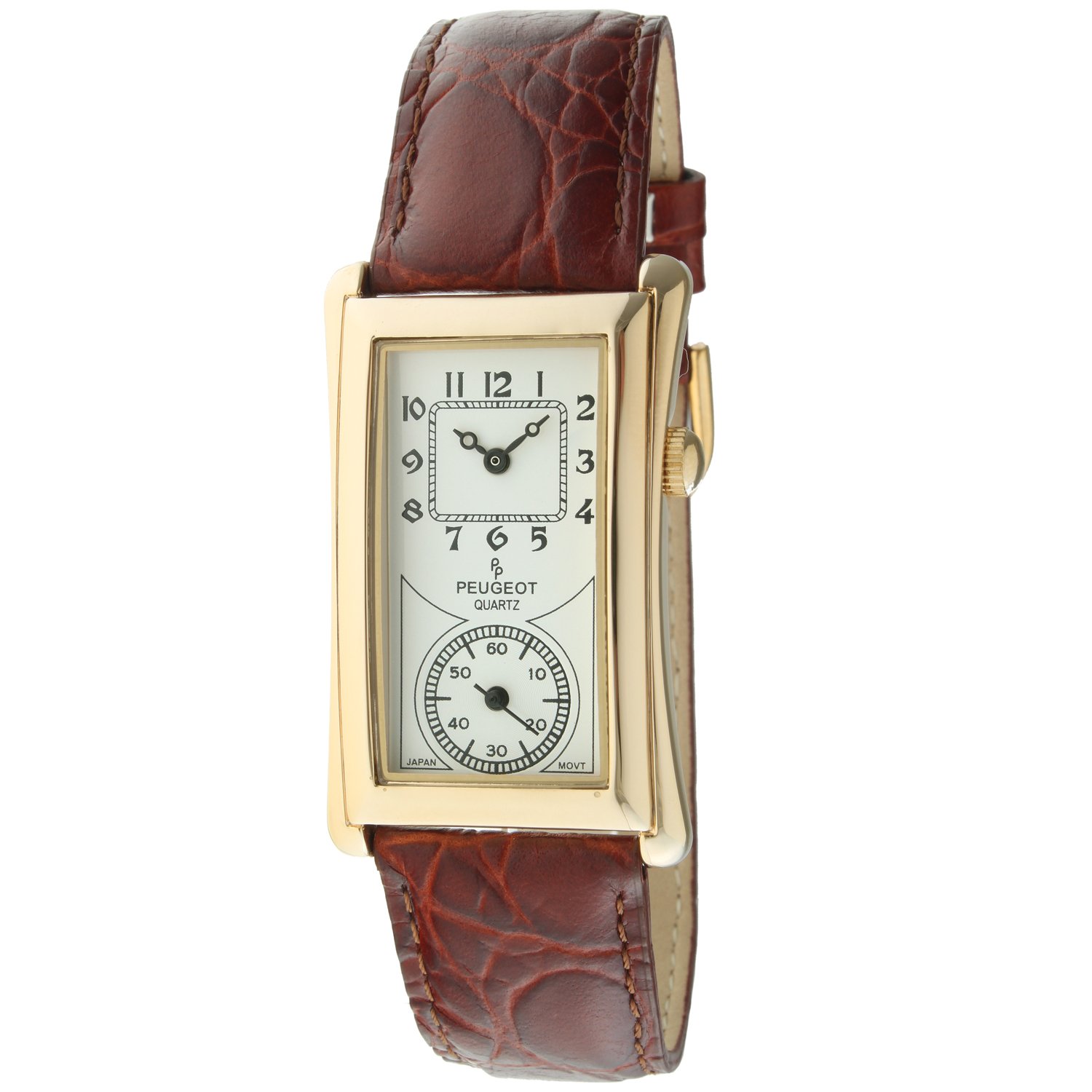 Mua Peugeot Vintage Contoured Doctors Style Watch with Leather Band ...