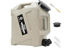 ZORMY 3.2 Gallon Camping Water Container with Spigot, Camping Water Jug, Portable Water Storage Container, BPA Free Large Emergency Water Storage for Camp, Vehicle, Car, Outdoor Hiking, Picnic