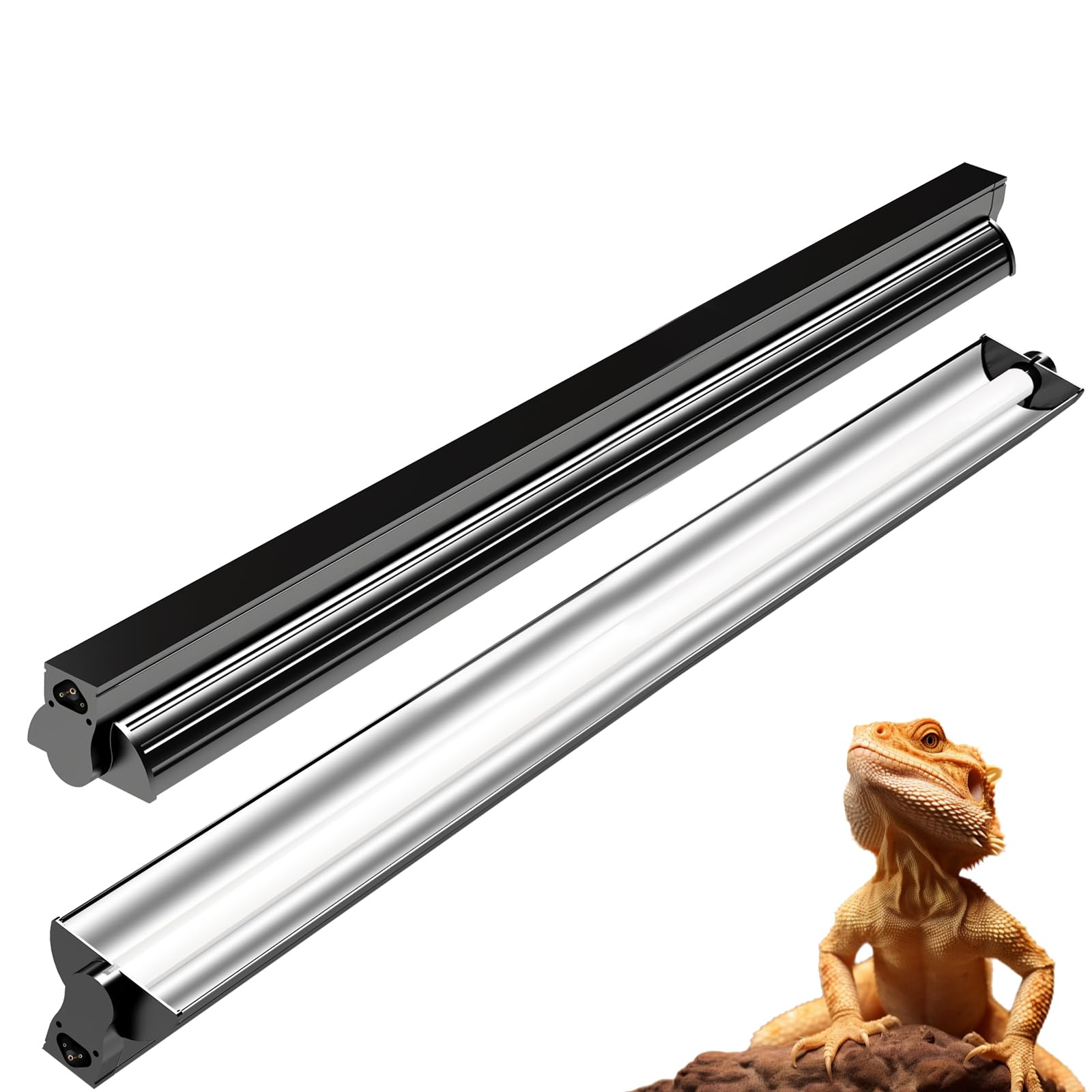 REPTIDLDB 39W T5 10.0 UVB Reptile Light Fixture