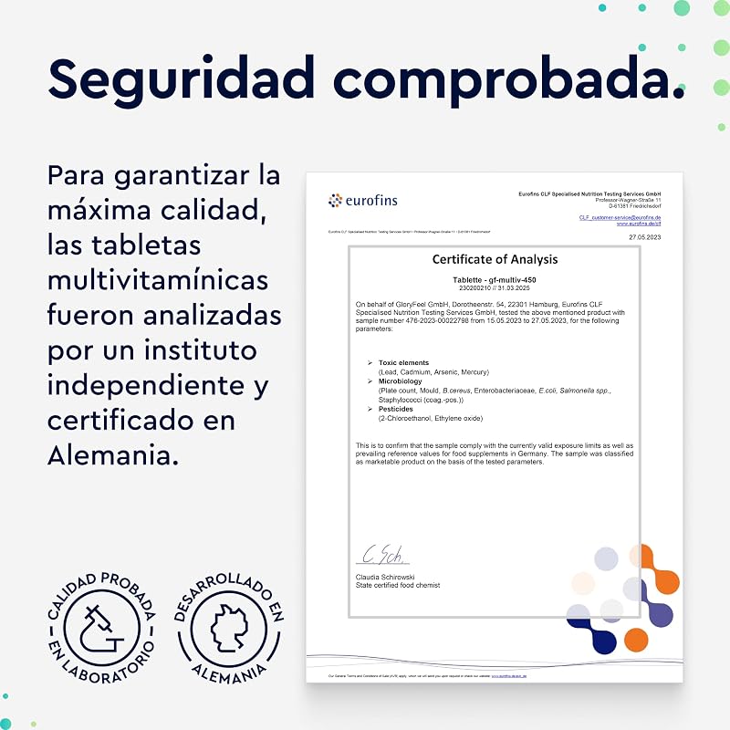 Multivitaminas y Minerales - 450 Comprimidos (Paquete XL) - Todas las Vitaminas A,B,C,D3,E, Calcio, Zinc, Selenio – Multivitaminico Activo Completo para Hombre y Mujer, Perfecto para compartir