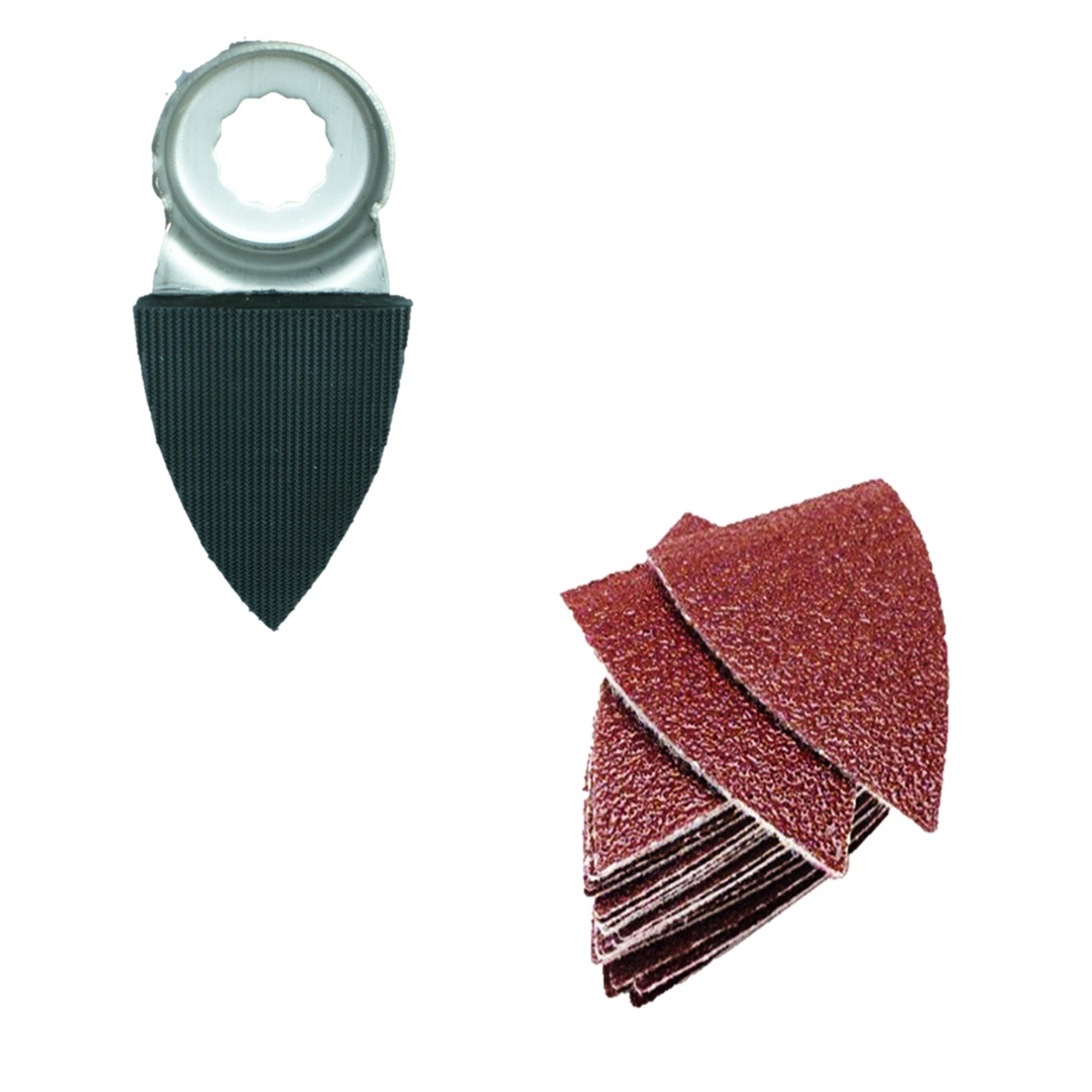 21 x TopsTools RVKFSPA Small Sanding Kit Compatible with Draper MT250A 23038, MT250 31328, Wickes 235510, Renovator Multitool Multi Tool Accessories