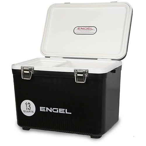 Engel UC13 13 Quart Leak-Proof, Air Tight, Drybox Cooler and Small Hard  Shell Lunchbox for Men and Women in Black in Kuwait Whizz Coolers