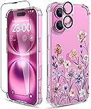 ilnehc for iPhone 16 Case,[3 in 1] with Screen