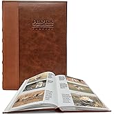 Hunting Photo Album 4x6 Pictures: 300 Slip-in Pockets Large Capacity PU Leather Cover Photo Album with Writing Space - Travel Family Wedding Kids Graduation Picture Album Scrapbook