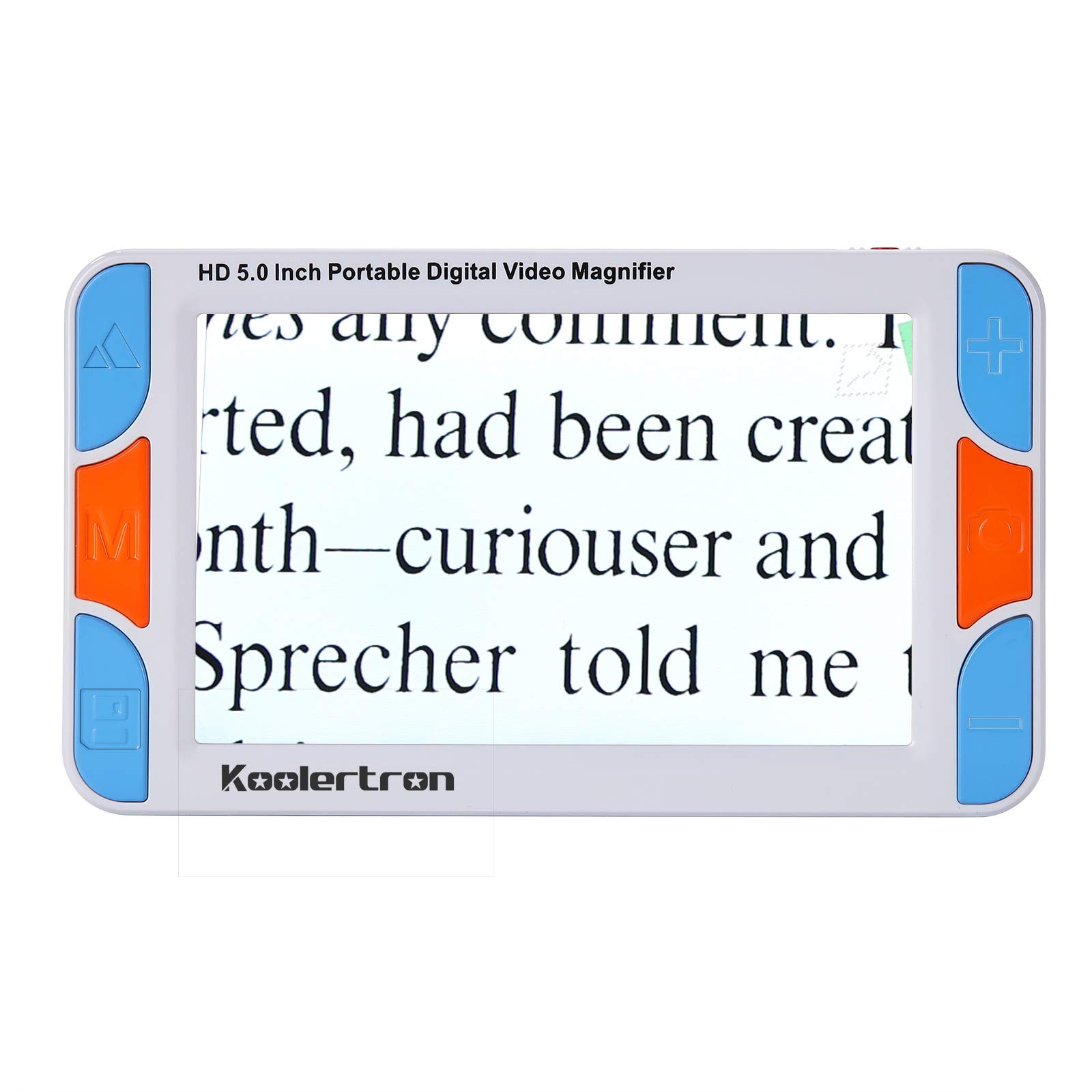 Koolertron 5.0 inch Handheld Portable Video Digital Magnifier Mobile