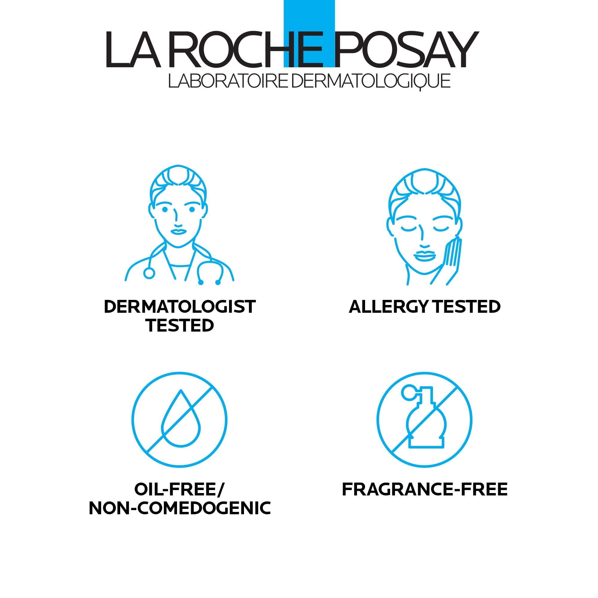 La Roche-Posay Effaclar Adapalene Gel 0.1% Acne Treatment, Retinoid Cream, Acne Medication Gel For Blackheads & Whiteheads, Oil Free, Helps Clear And Prevent Blemishes & Clogged Pores