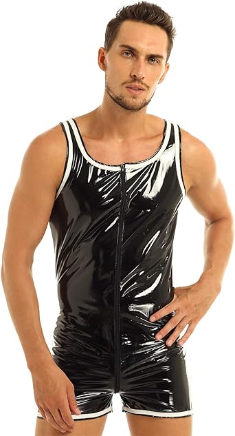 leather jumpsuit amazon