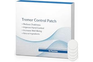 Tremor Control Patch, Essential Tremor and Muscle Stability, Disposable Patches for Daily Use (10 Pcs)