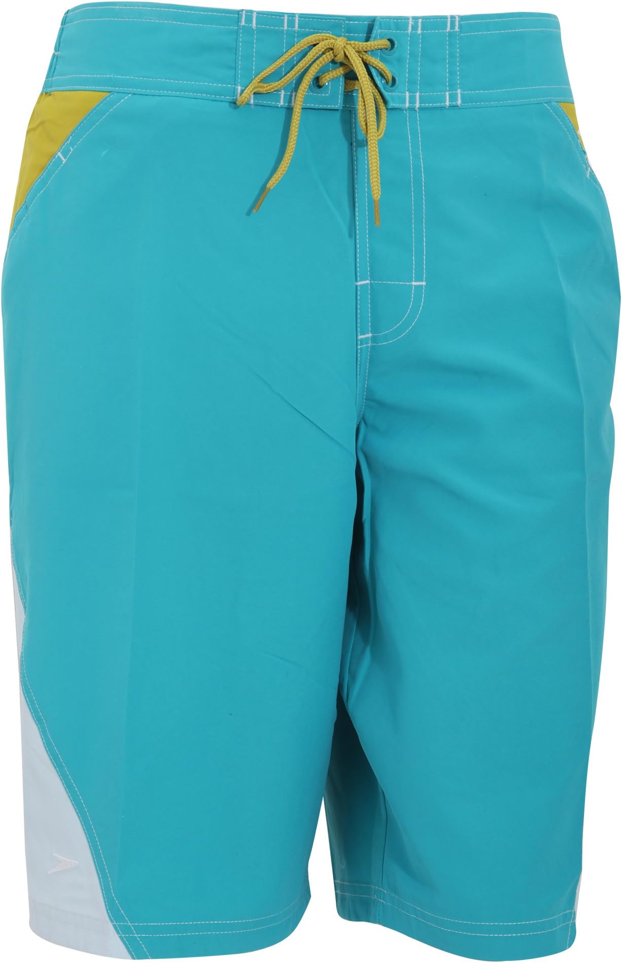 Speedo Mens Turquoise Blue Magic Print Swim Wear Shorts (Waist 31-33 inch) (Turquoise Blue)