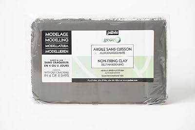 Pebeo GÉDÉO Non-Firing Modelling Clay 1.5kg Concrete Grey