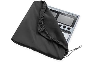 MUSIIN The black dust cover is compatible with RODE Caster Pro II and NI Maschine+. It is made of nylon material, waterproof and retractable, and effectively prevents dust and pet hair