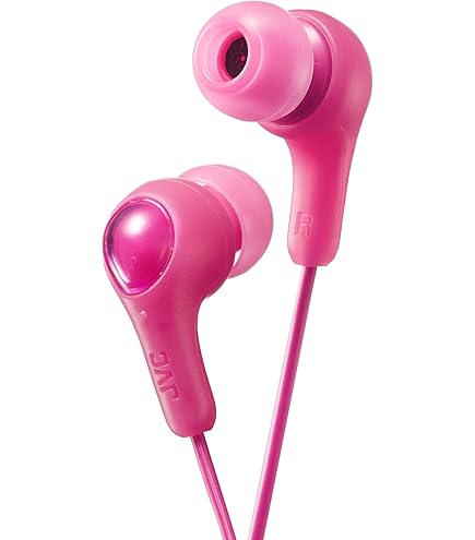 Amazon.com: PINK GUMY In ear earbuds with stay fit ear tips and
