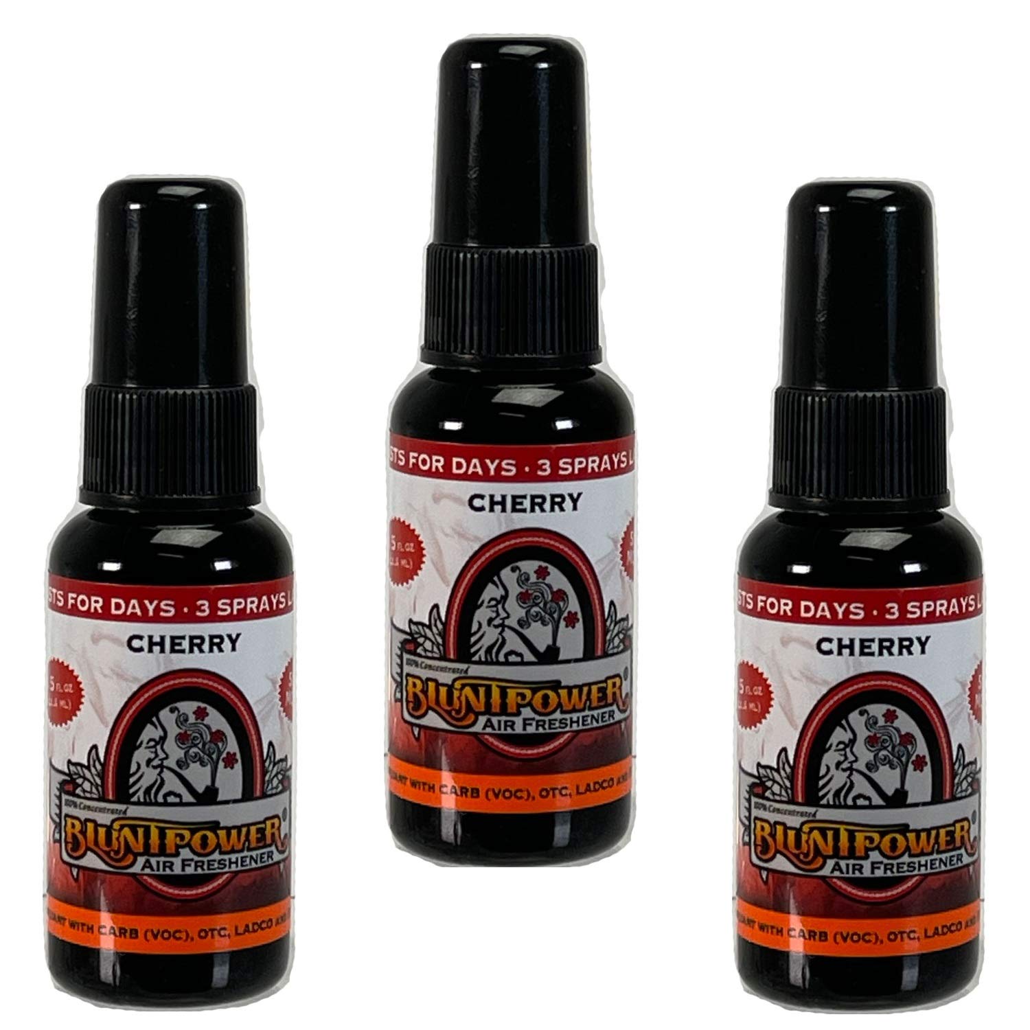BluntPower (Cherry, 3 Pack) Concentrated Air