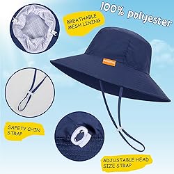 Baby Sun Hat Kids Summer UPF 50+ Toddler Bucket Hat