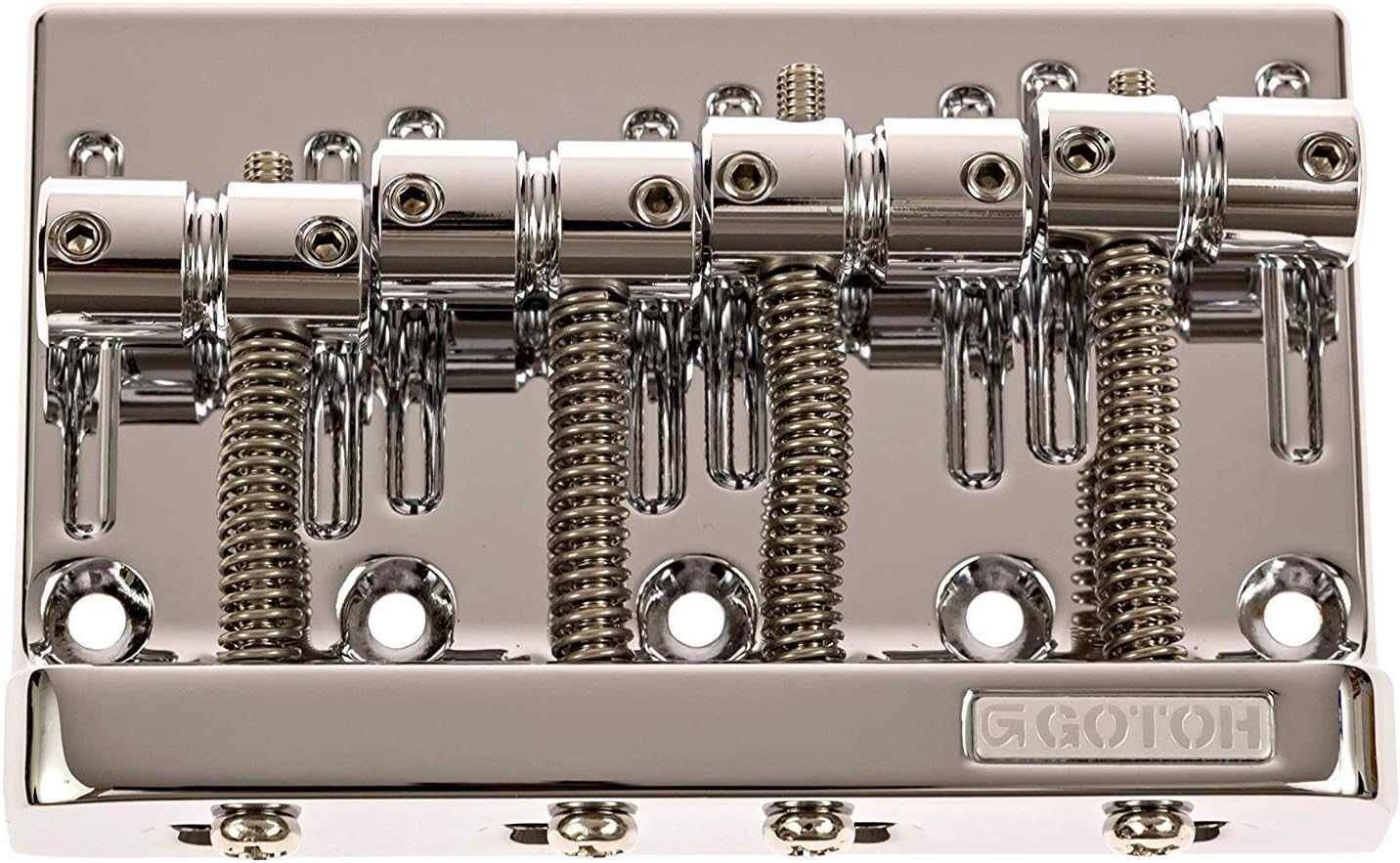 Gotoh 201B-4-C 4 String Bass Guitar Bridge - Chrome