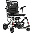 Pride Jazzy Carbon Featherweight Power Chair – White with 5-Year Extended Warr