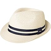 Comhats Oversize XL XXL Mens Summer Straw Fedoras Sun Hats Panama Derby Packable 57-64cm 22.4"-25.2" 7 1/8-8