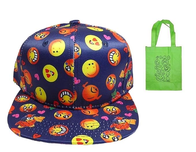 emoji snapback hats