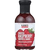 Bronco Bob's Roasted Raspberry Chipotle Sauce, Gluten Free, All Natural, 15.75 Fluid Ounces (Pack Of 6)
