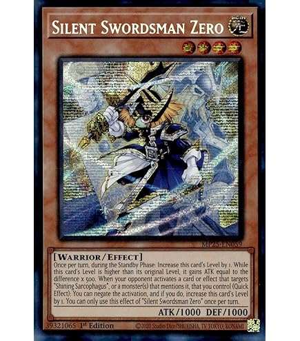 Amazon.com: Silent Swordsman LV5 - DT05-EN056 - Super Rare - 1st