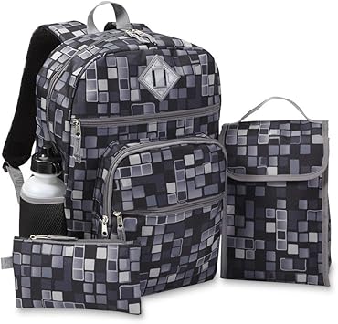 children's backpack with lunch bag