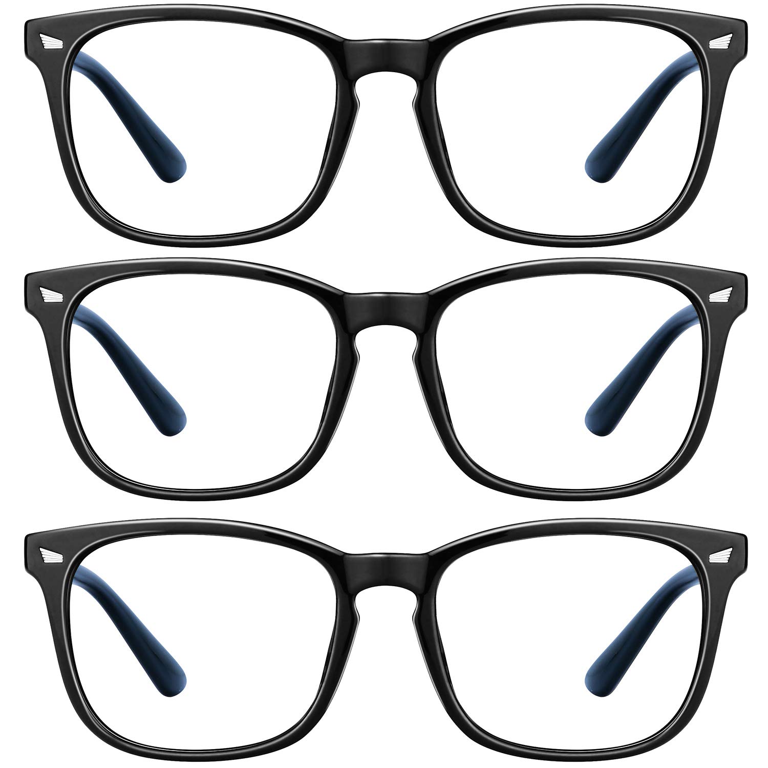 Photo 1 of hunsquer Blue Light Glasses for Woman/Men Computer Blue Light Glasses