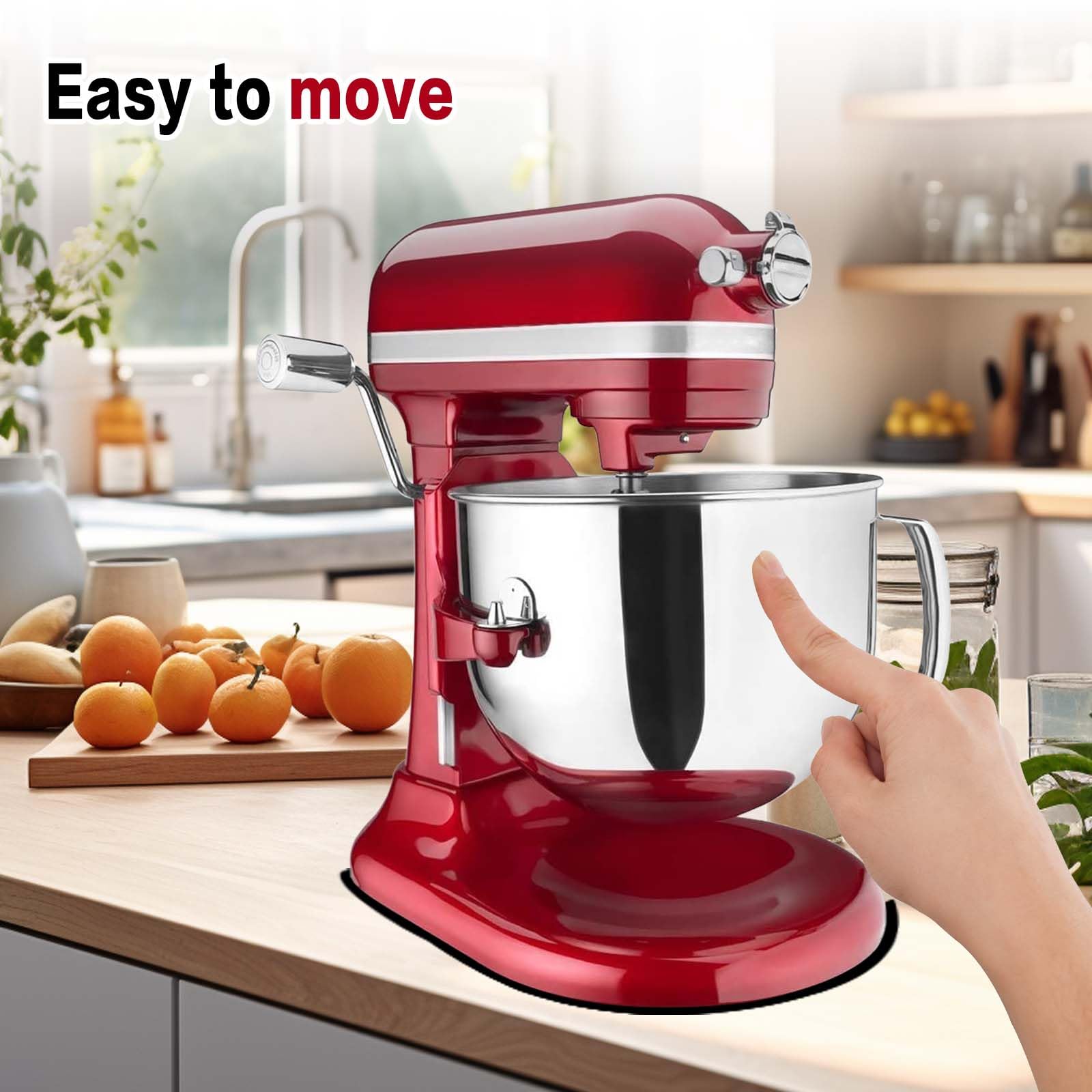 Mixer Sliding Mat for Kitchenaid 6/7/8 Quart Stand Mixer, Slider Mat Compatible with 5-8 Qt Kitchenaid Mixer Accessories