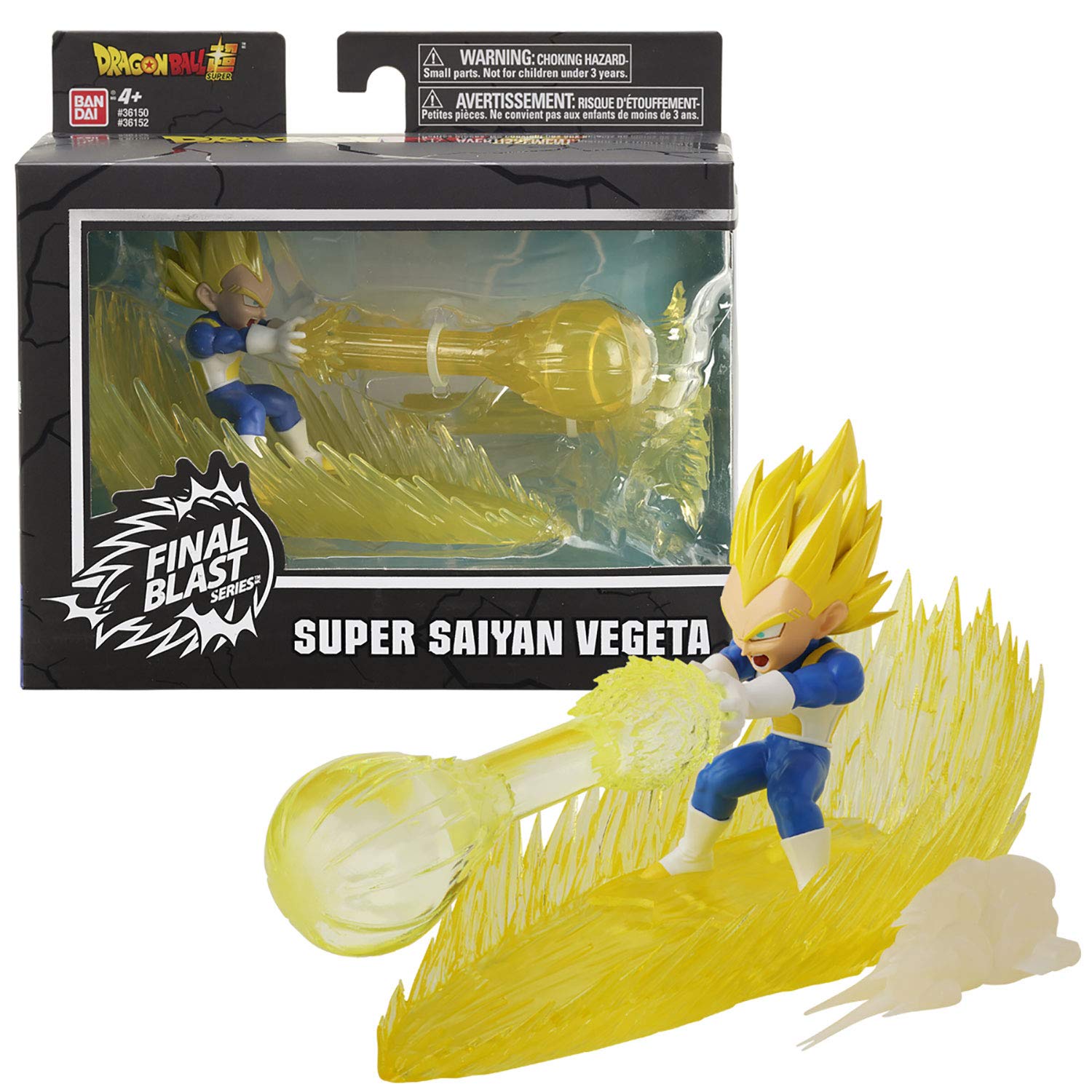 Vegeta Super Saiyan Final Blast Series Figure (Bandai 36152)