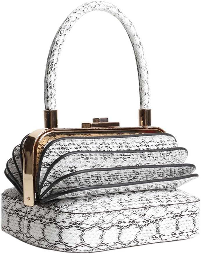 white designer clutch bag