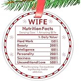 Christmas Ornament for Wife from Husband- Christmas Decorations