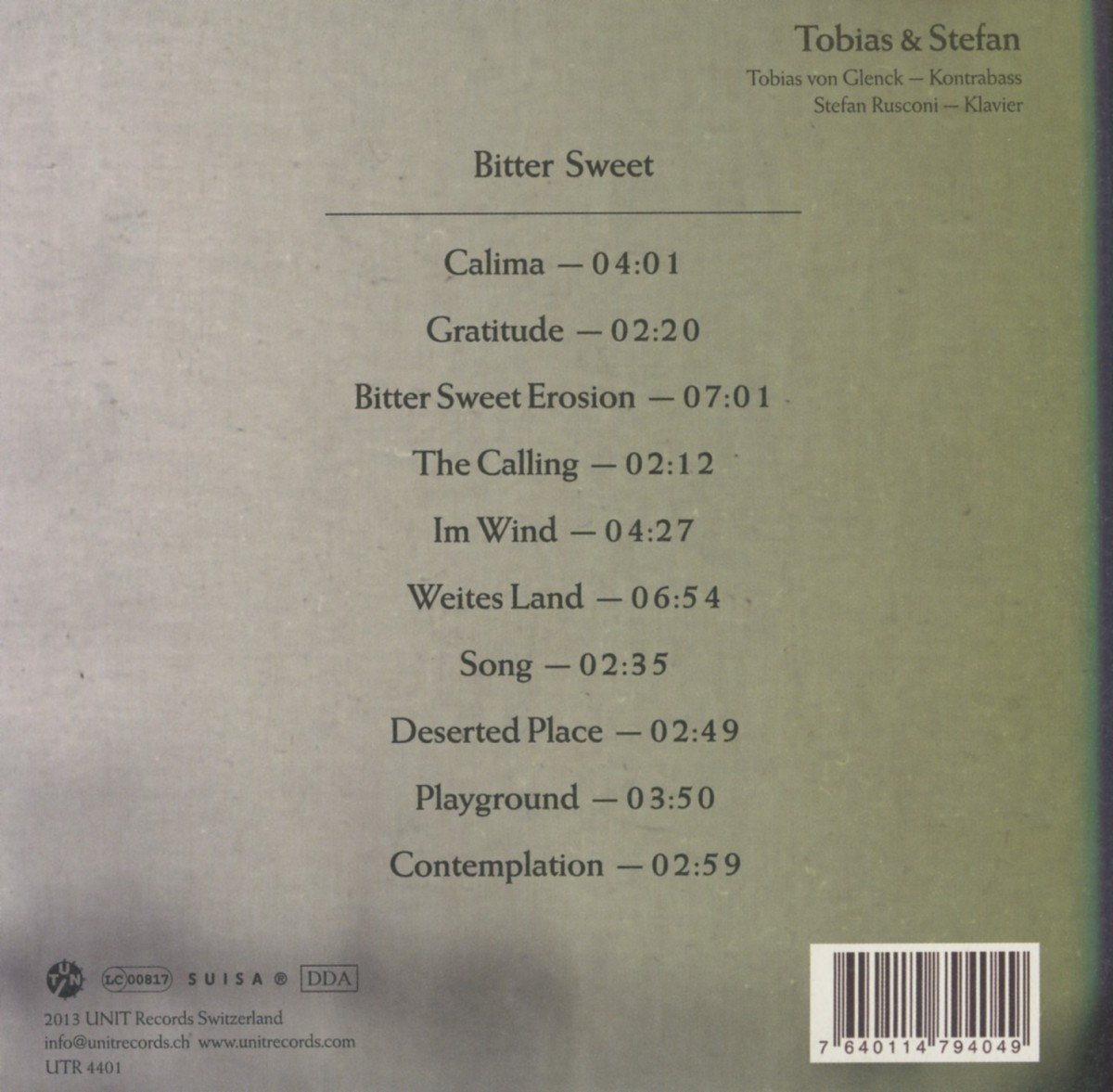 Bitter Sweet Tobias Stefan Amazon De Musik amazon de