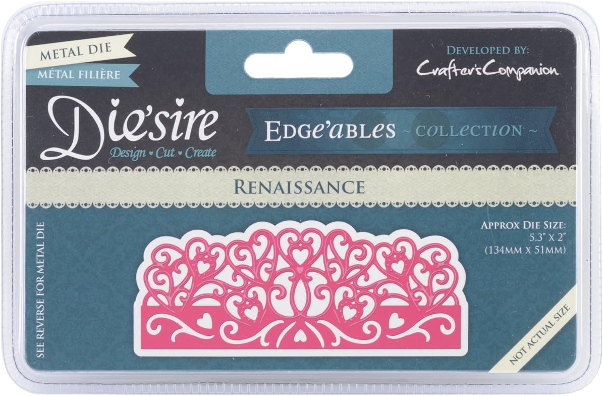 Crafter's Companion Renaissance Die'sire Edge'ables Cutting & Embossing Die