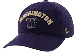 ZHATS NCAA Unisex-Adult NCAA Officially Licensed Hat Scholarship Arch Team Color