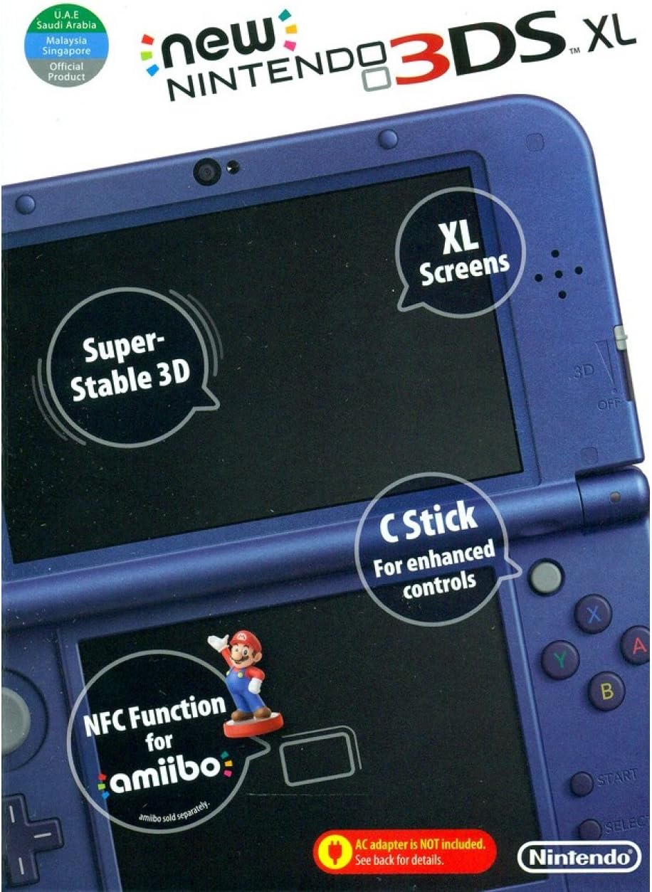 NINTENDO NEW 3DS XL BLUE (NTSC) price in Saudi Arabia Amazon Saudi
