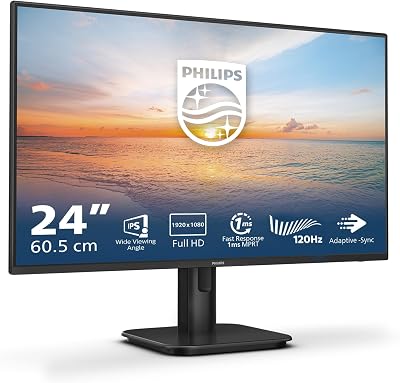 Philips 24 Inch FHD IPS 100Hz 1ms Speakers LowBlue FlickerFree
