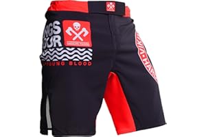 Hardcore Training Fight Shorts Men's Boxing MMA Combat BJJ Grappling Fitness Muay Thai Kickboxing No Gi