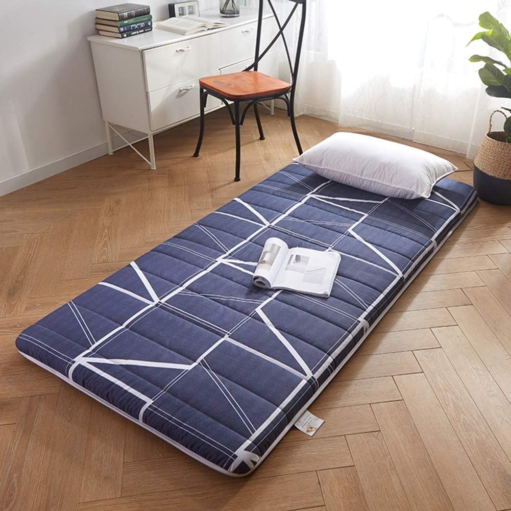 WYJHNL Mattress Pad Thicken Folding Tatami Mattress for Home, Floor, Student Dormitory, Bed,E,90x200cm(35x79inch)
