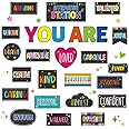 Classroom Affirmation Station Bulletin Board Set Motivational Bulletin Board for Classroom Decor Mental Health Posters Positive Affirmations Accents Cutouts for Teachers School Chart Wall Supplies