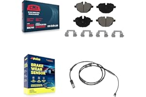 CMX Rear Ceramic Disc Brake Pads And Wear Sensors Kit Replacement For BMW X3 X4 KCW-100825