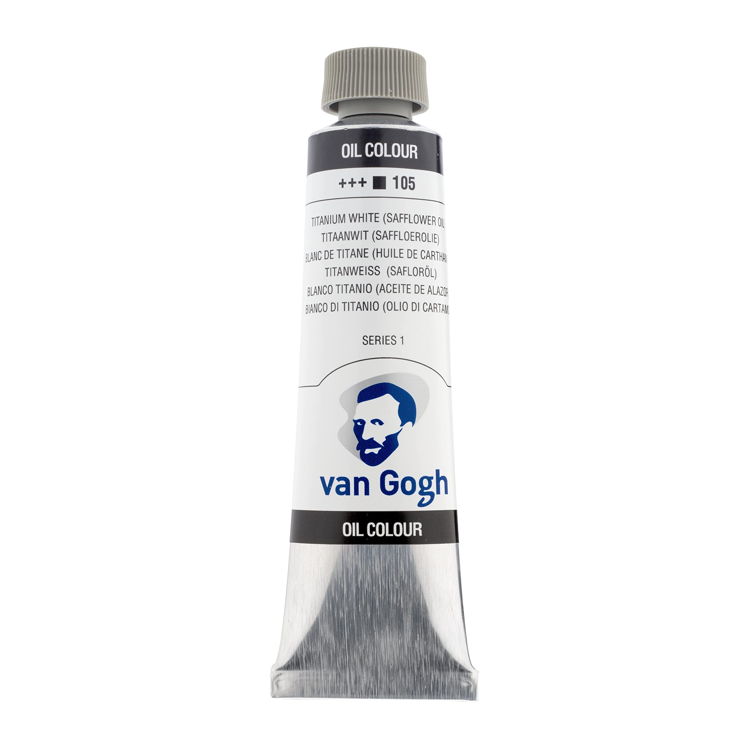 Van Gogh Oil Colour Paint, 40ml Tube, Titanium White 105