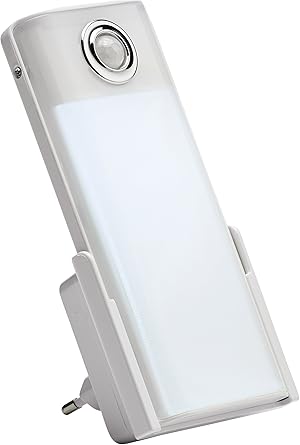 Northpoint Led Steckdosen Nachtlicht Taschenlampe Weiss Wandleuchte Bewegungsmelder Akku Notlicht Notlampe Stromausfall Amazon De Beleuchtung