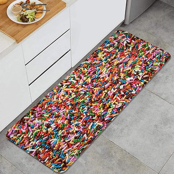 Festive Delicious Rainbow Sprinkles Setting