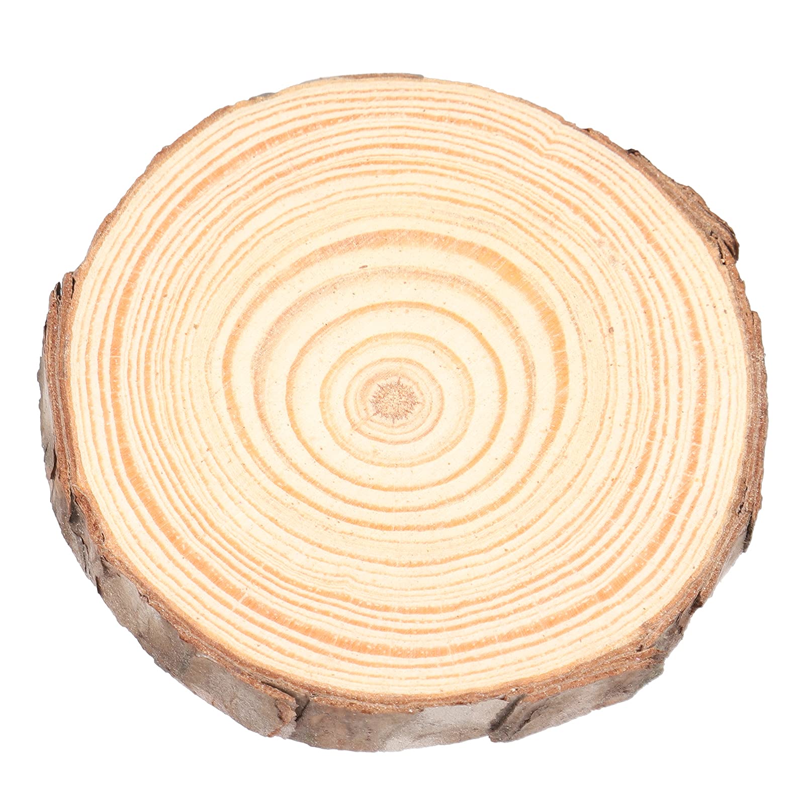 Wood Slices Unfinished Log Wooden Circles Log Wooden Rounds for Arts Crafts Wall Decor Wedding Christmas DIY Projects(6~7cm)