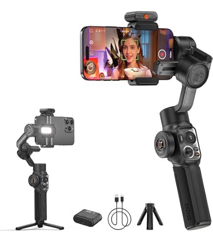 Amazon.com : Zhiyun Smooth 5 Stabilizer Magnetic Fill Light