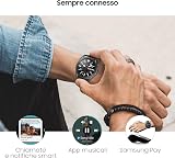 Samsung Galaxy Watch 3 45mm Smartwatch Mystic Black Bluetooth Renewed view 6